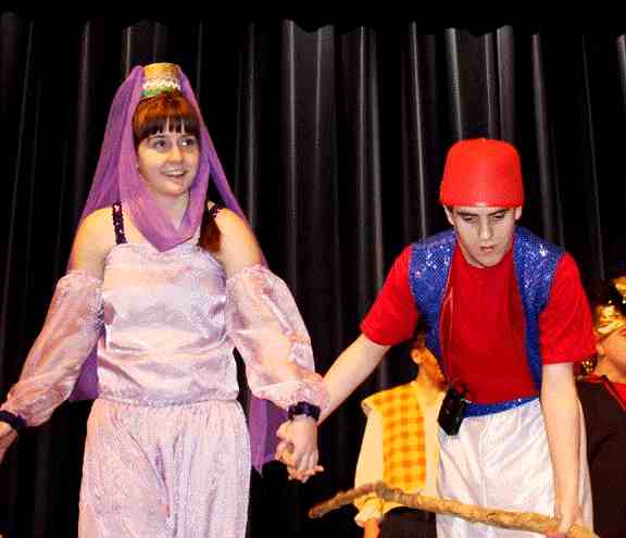 Medium Cast Play for Middle Schools and High Schools!  Aladdin!