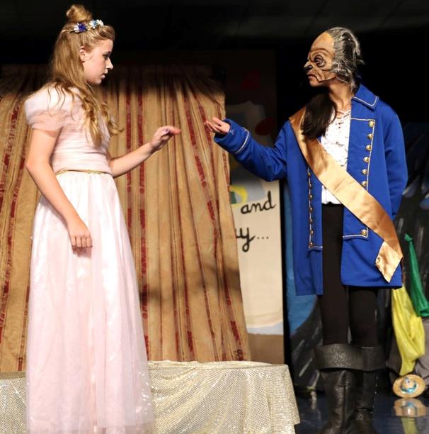 Beauty meets the Beast in script play