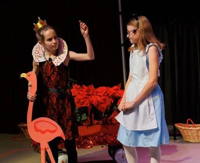 Alice in Wonderland at Christmas Play Musical