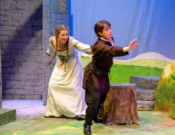 Kai and Guinever in Sword in the Stone