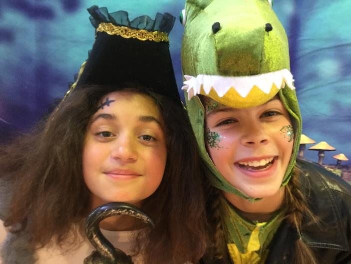 Captain Hook & Crocodile in Peter Pan