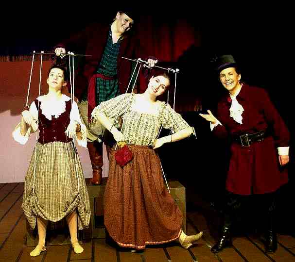 Marionettes star in Lorenzo's Magnificent show!  Pinocchio!