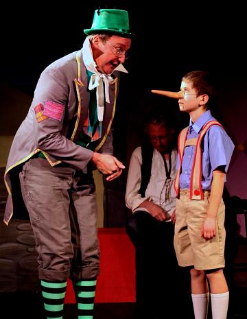 Popular title for children's theatre!  Pinocchio!