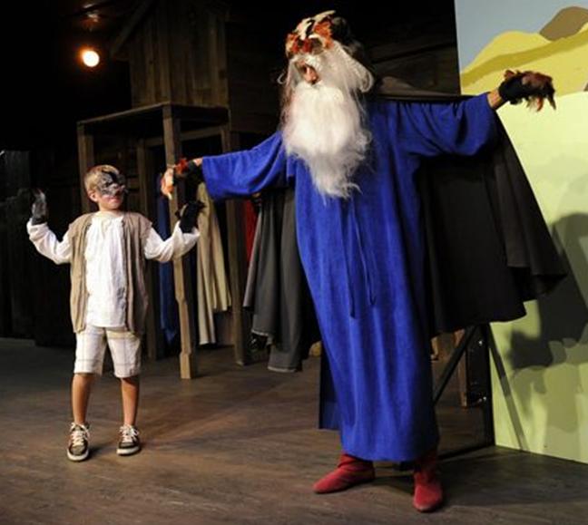 Fun audience participation for kids!  Swrod in the Stone!
