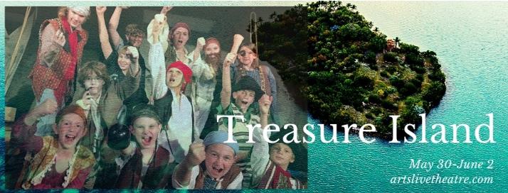 Treasure Island Play Poster