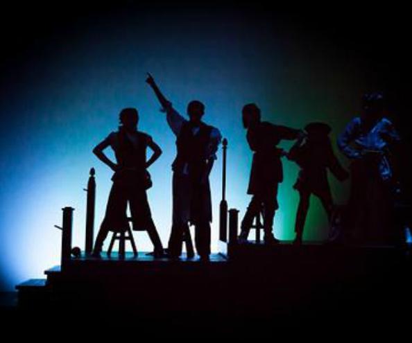 For stage or school gym!  Treasure Island!