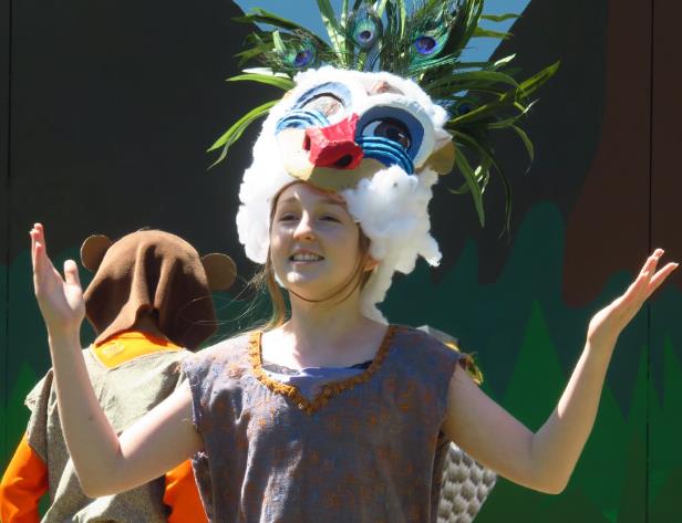 Jungle People in ArtReach's School Play