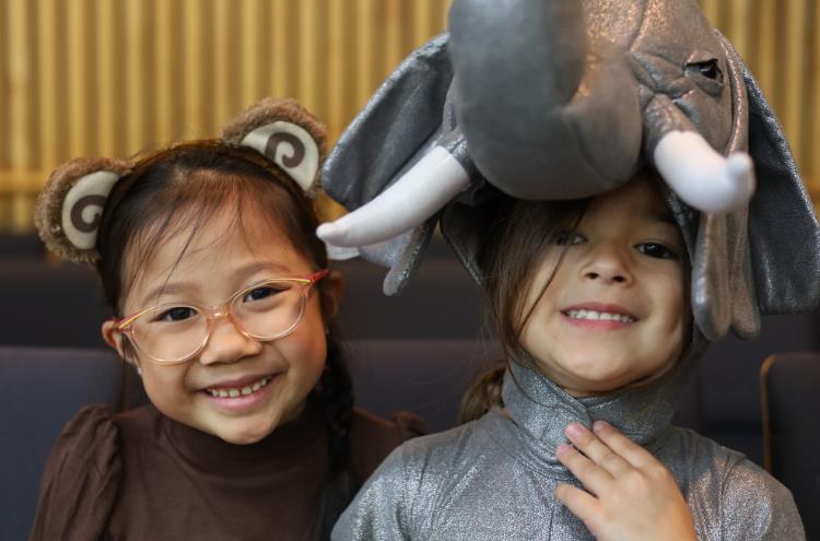 Kids perform The Jungle Book play