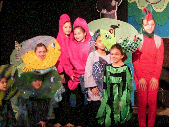 Everyone has a great role in The Little Mermaid!  Musical for Kids to Perform!