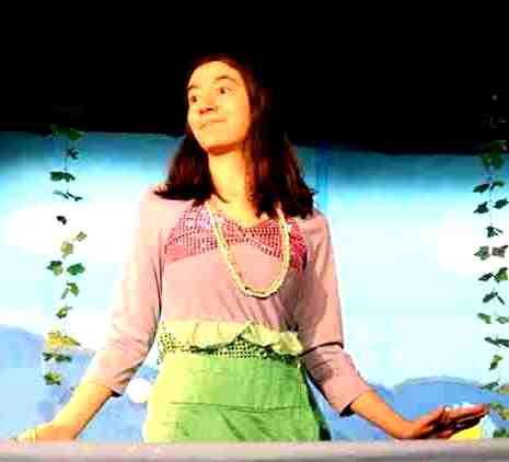 The Little Mermaid in rehearsal